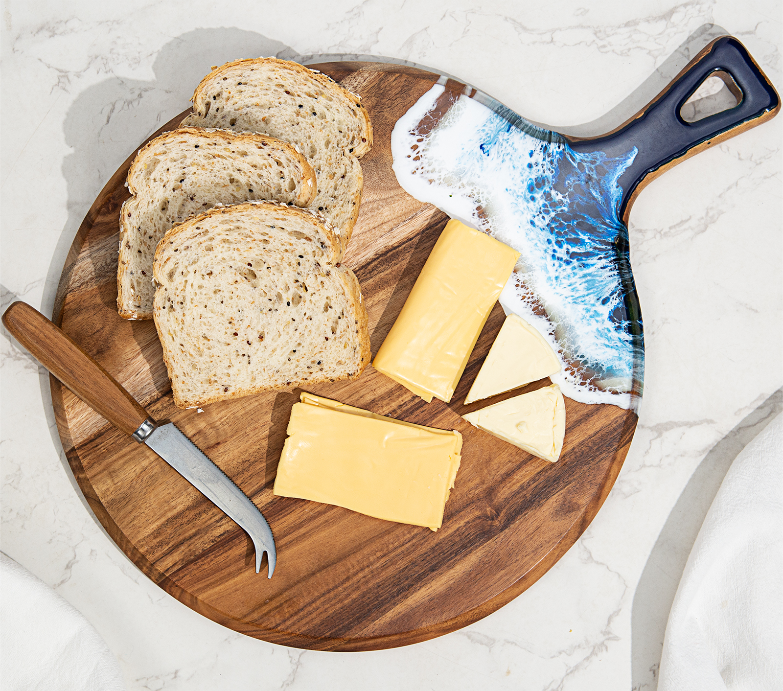 resin charcuterie board